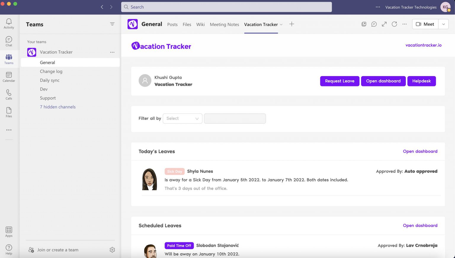 How To Set An OOO Message in Microsoft Teams