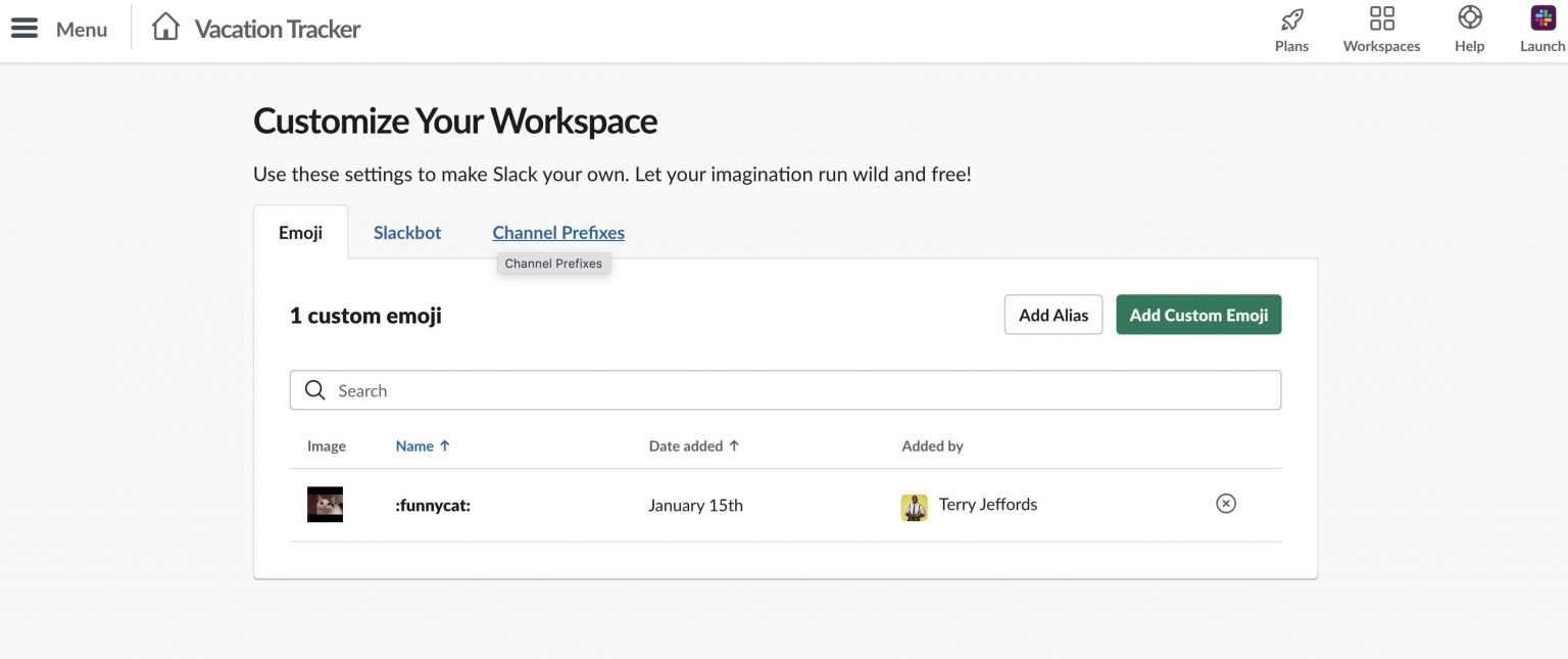 slack custom emoji