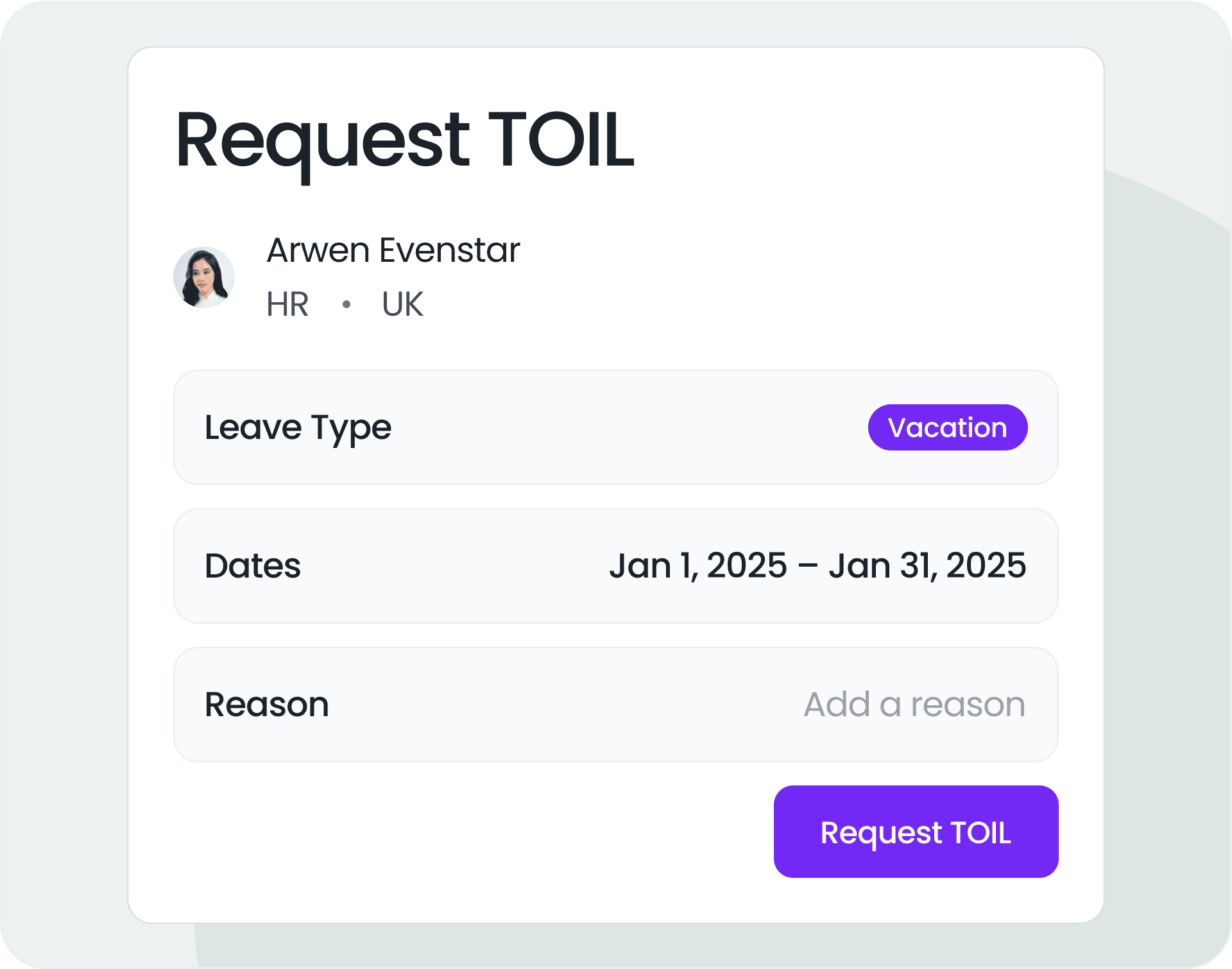 Automate TOIL Requests