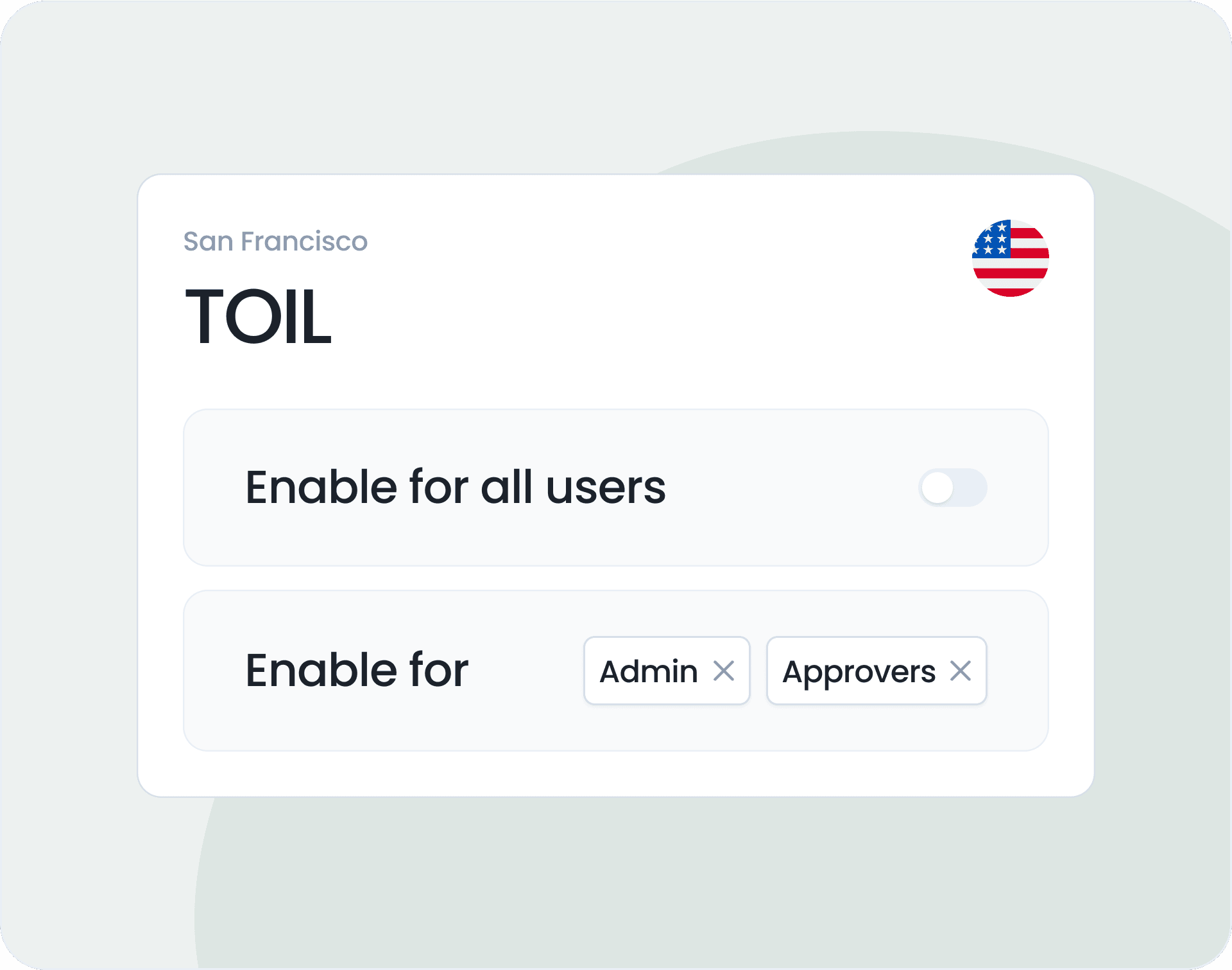 Control TOIL Request Permissions