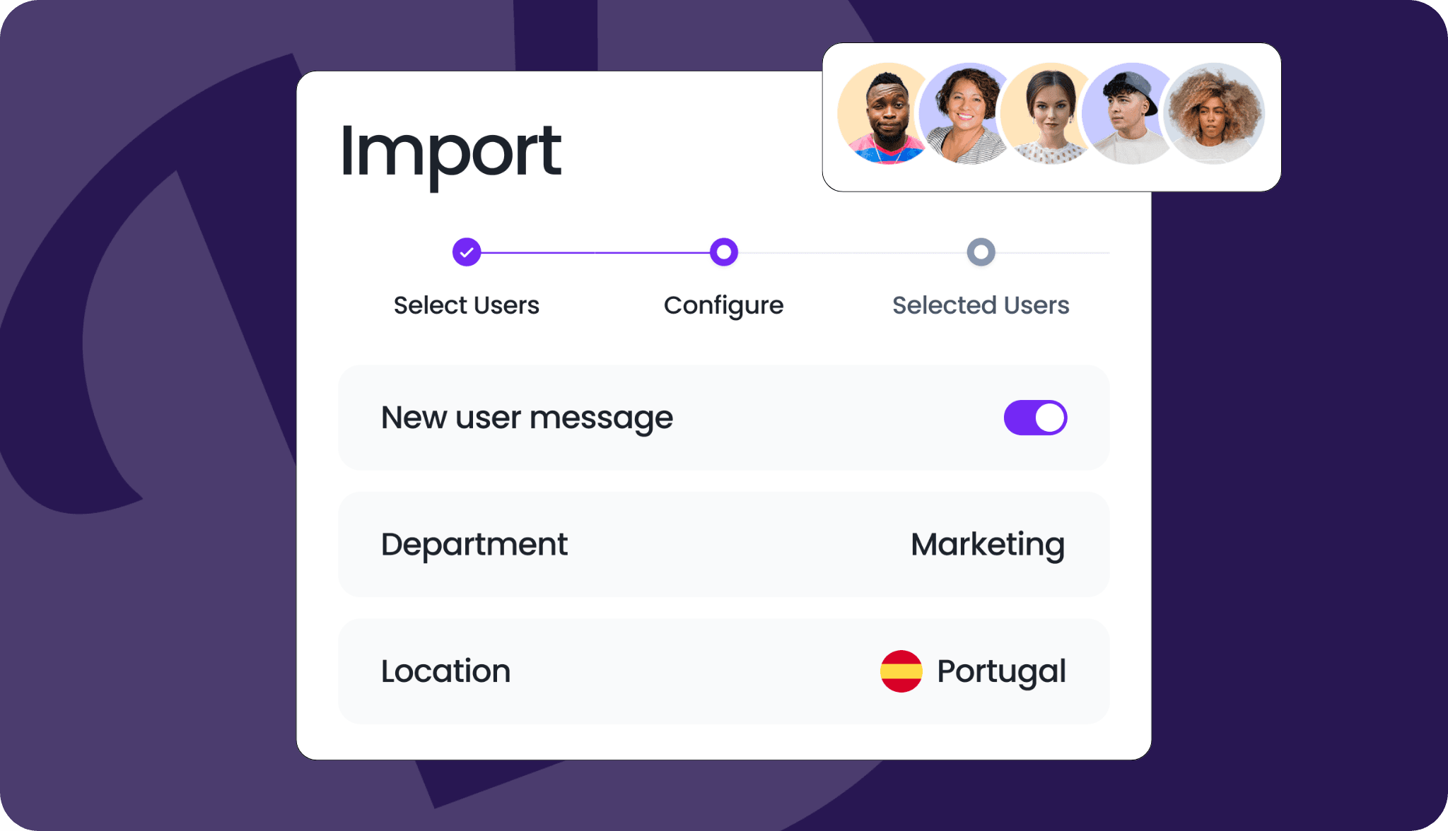 Import Users