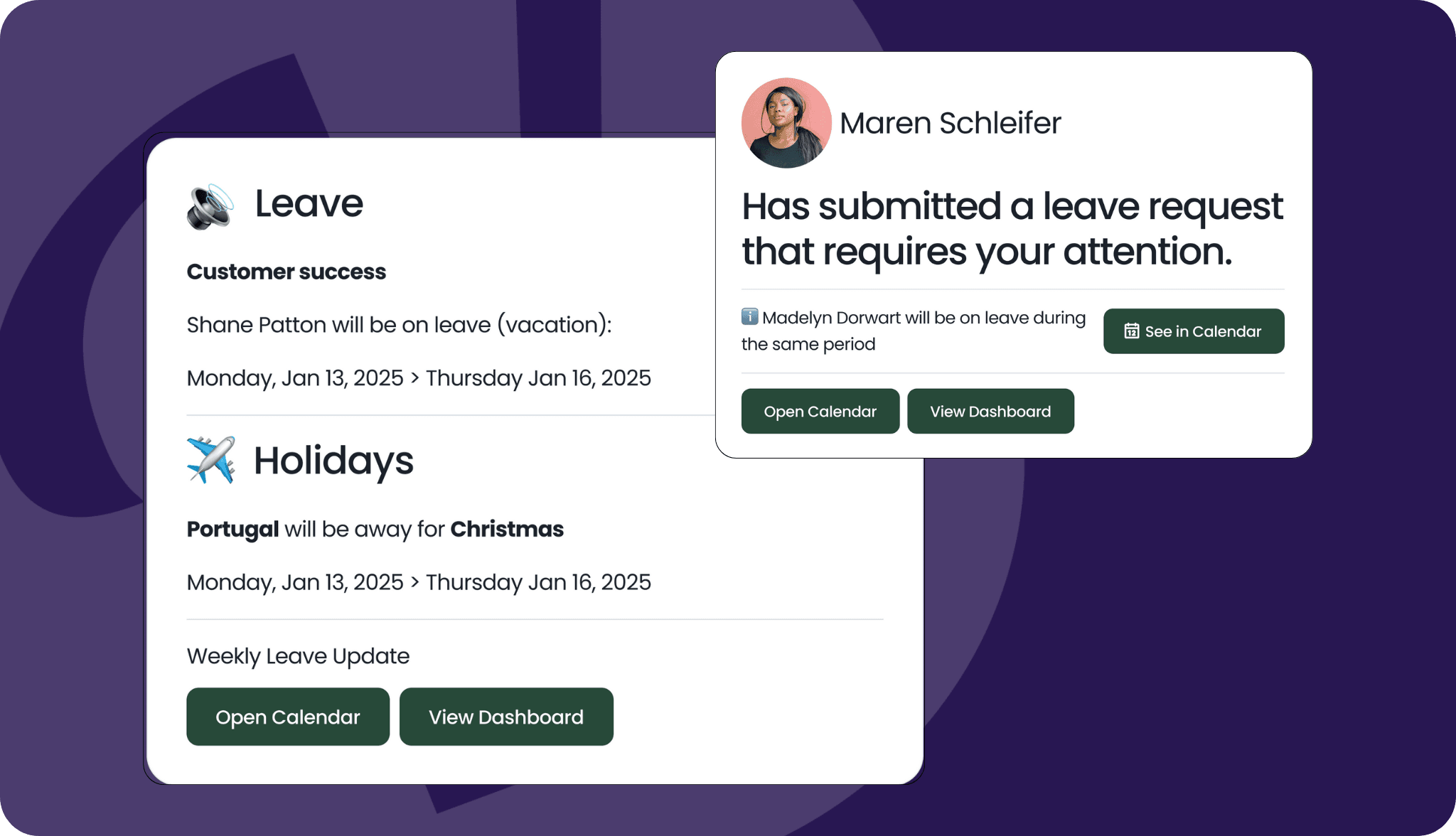 Notifications