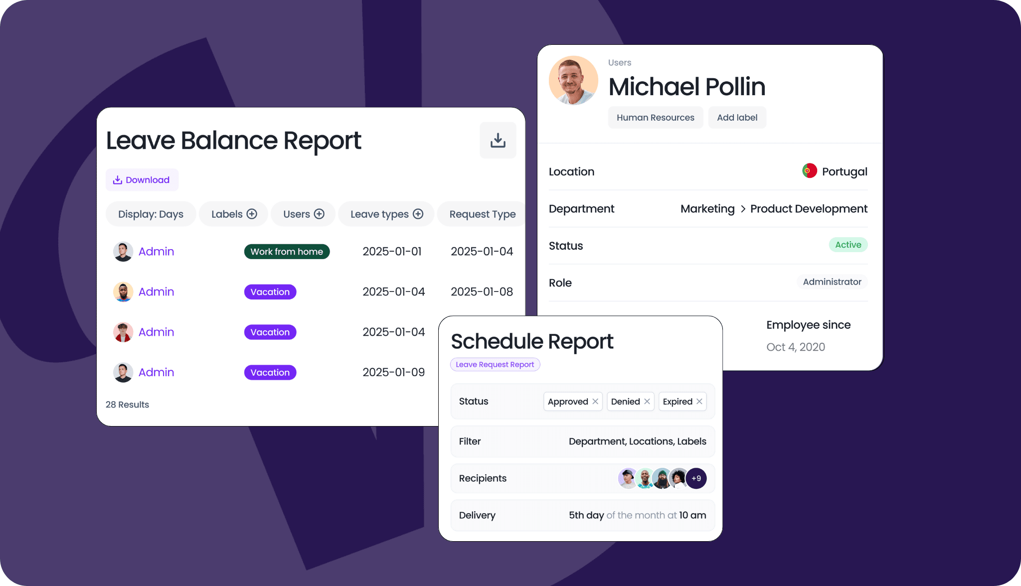 Real-time visibility and reporting