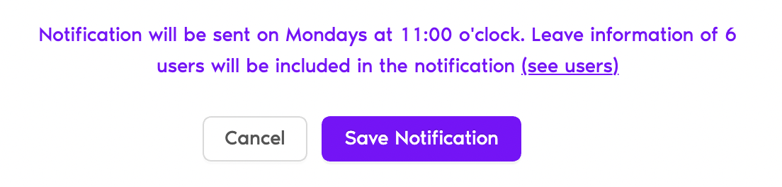 How To Use Vacation Tracker’s Updated Notifications