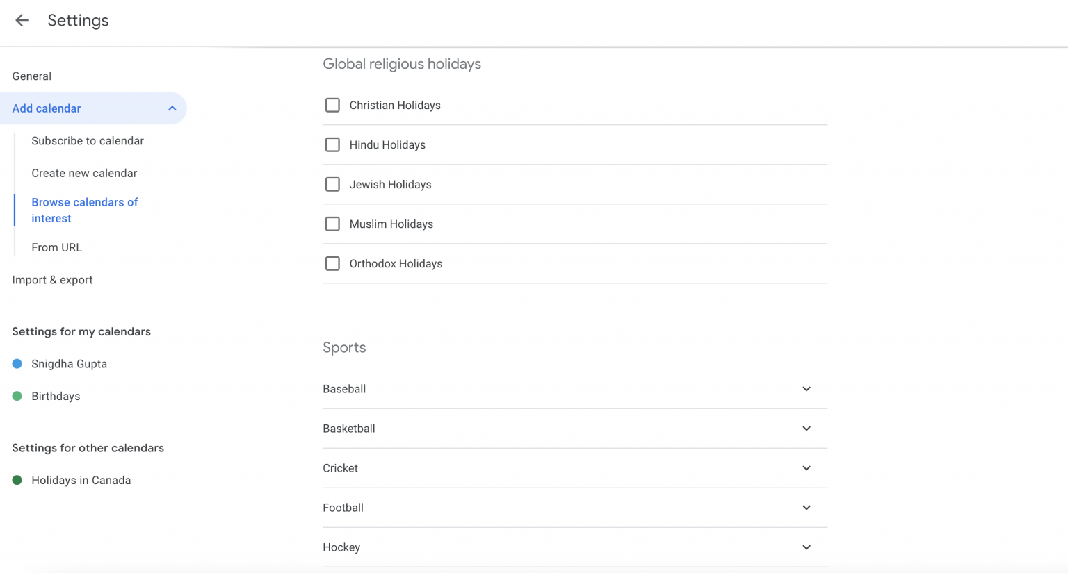 ical google calendar