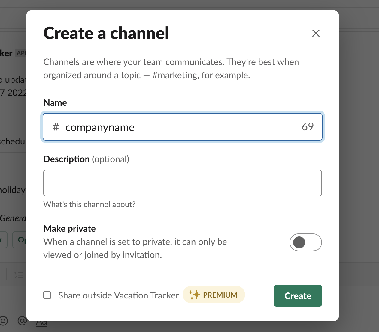 slack shared channels