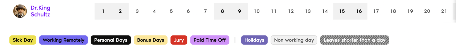 New Feature Alert: Wallchart in Vacation Tracker