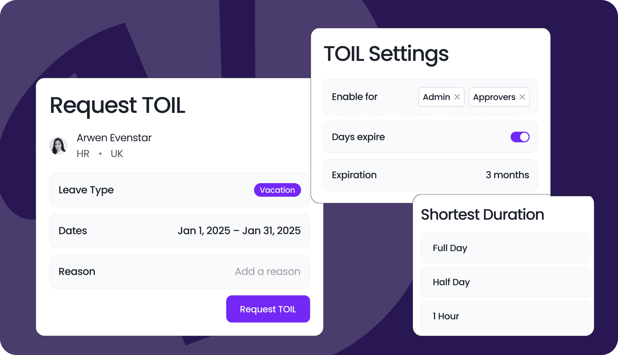 Managing Comp Time in Vacation Tracker